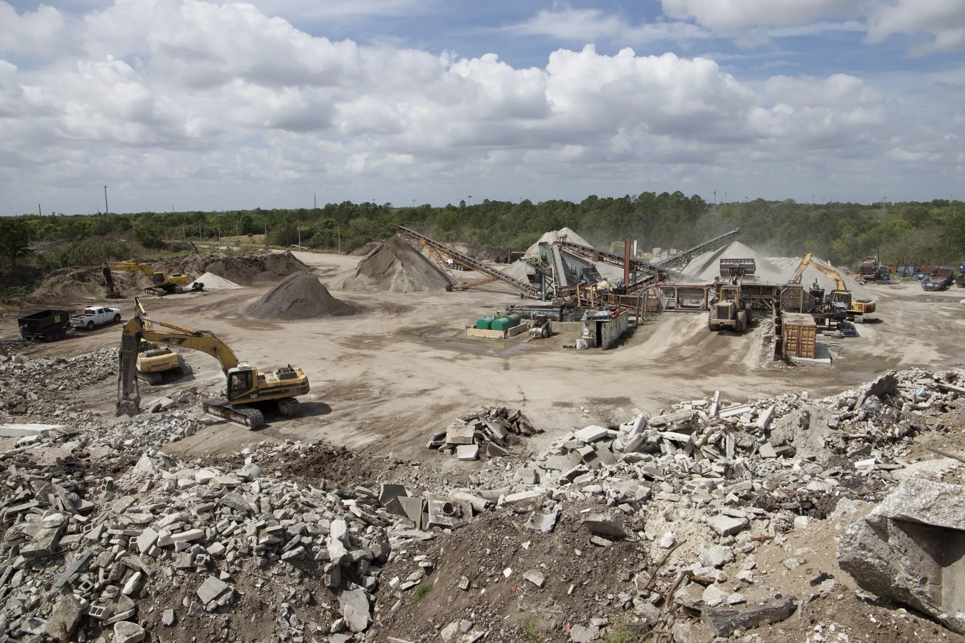 ReCon Materials yard